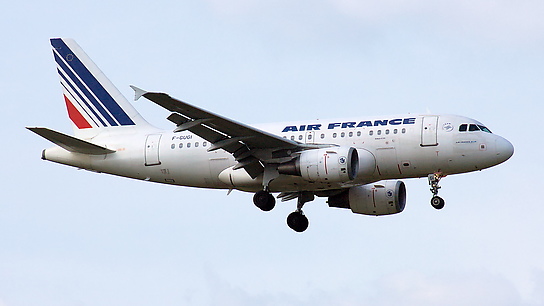 F-GUGI ✈ Air France Airbus A318-111