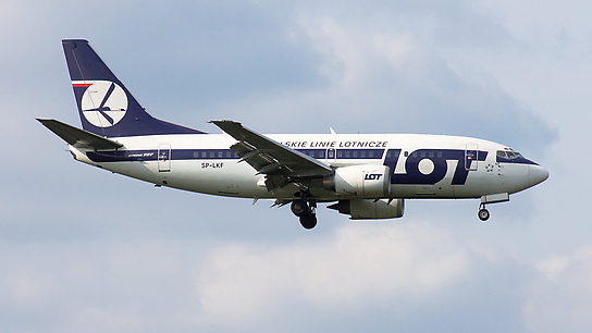 SP-LKF ✈ LOT Polish Airlines Boeing 737-55D