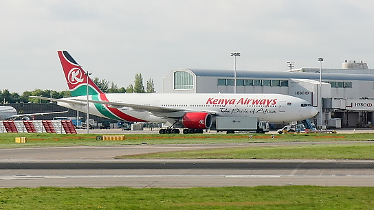5Y-KQU ✈ Kenya Airways Boeing 777-2U8ER