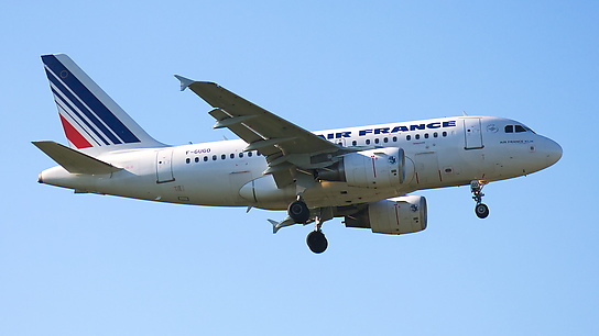 F-GUGO ✈ Air France Airbus A318-111