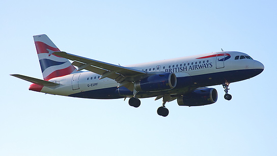 G-EUPF ✈ British Airways Airbus A319-131