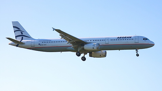 SX-DVZ ✈ Aegean Airlines Airbus A321-231