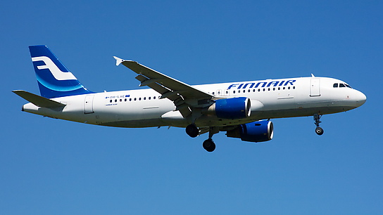 OH-LXE ✈ Finnair Airbus A320-214