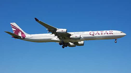 A7-AGB ✈ Qatar Airways Airbus A340-642
