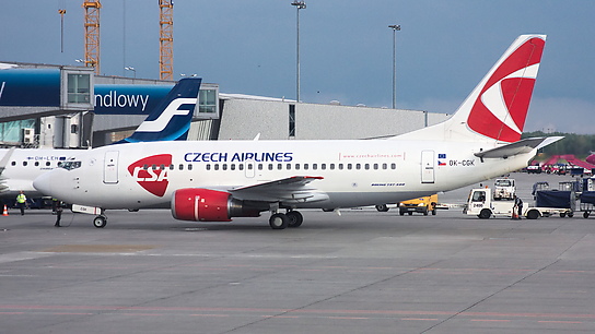 OK-CGK ✈ Czech Airlines Boeing 737-55S