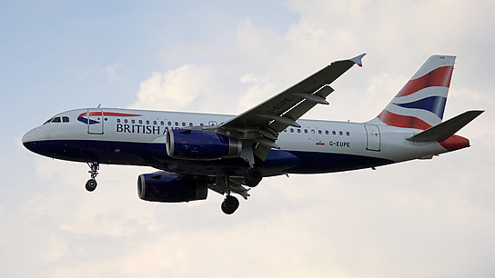G-EUPE ✈ British Airways Airbus A319-131