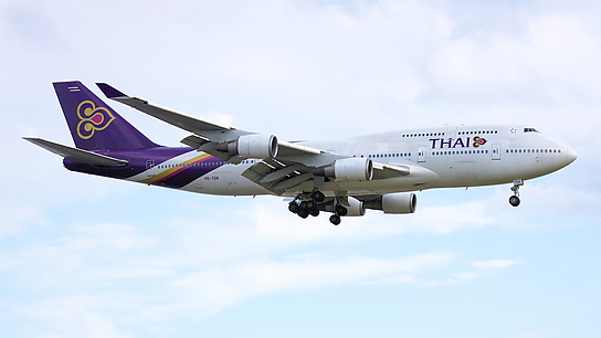 HS-TGK ✈ Thai Airways International Boeing 747-4D7