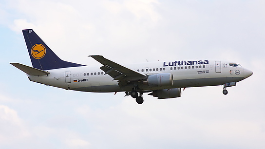 D-ABEF ✈ Lufthansa Boeing 737-330