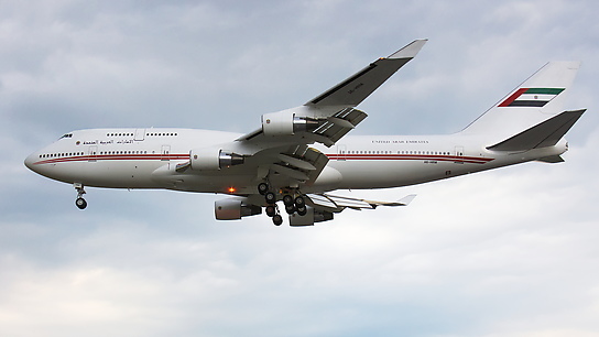 A6-HRM ✈ Dubai Air Wing / Royal Flight Boeing 747-422