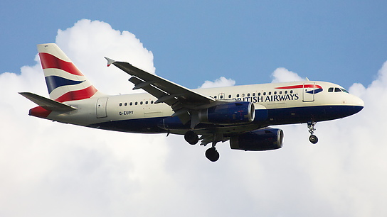 G-EUPY ✈ British Airways Airbus A319-131