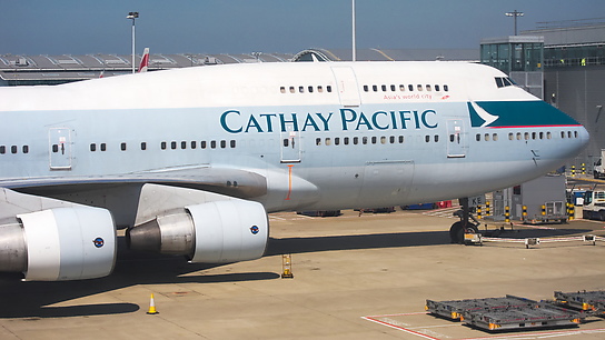 B-HKE ✈ Cathay Pacific Boeing 747-412