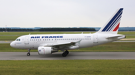 F-GUGN ✈ Air France Airbus A318-111