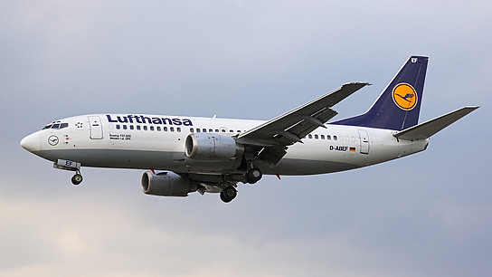 D-ABEF ✈ Lufthansa Boeing 737-330