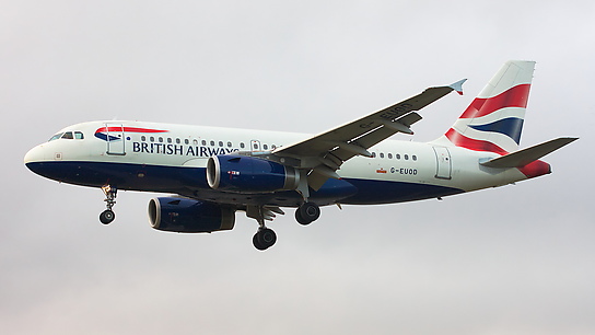 G-EUOD ✈ British Airways Airbus A319-131