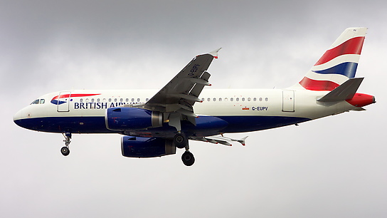 G-EUPV ✈ British Airways Airbus A319-131