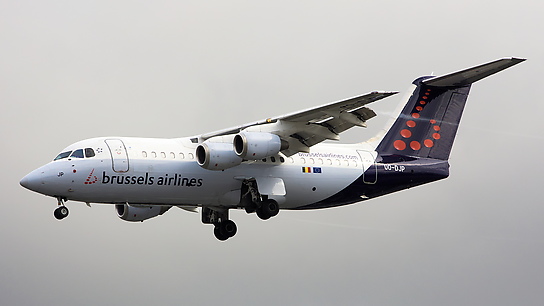 OO-DJP ✈ Brussels Airlines British Aerospace Avro RJ85