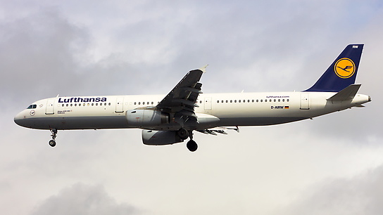 D-AIRW ✈ Lufthansa Airbus A321-131