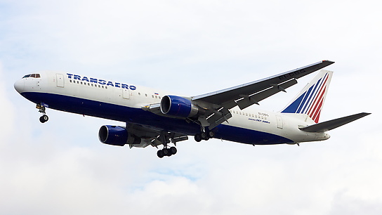 EI-DBG ✈ Transaero Airlines Boeing 767-3Q8ER