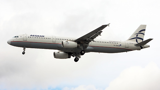 SX-DGA ✈ Aegean Airlines Airbus A321-231