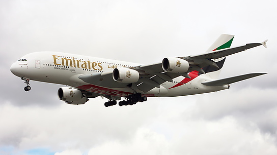 A6-EDK ✈ Emirates Airline Airbus A380-861
