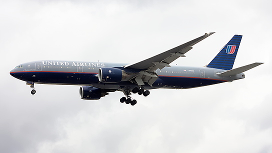 N792UA ✈ United Airlines Boeing 777-222ER