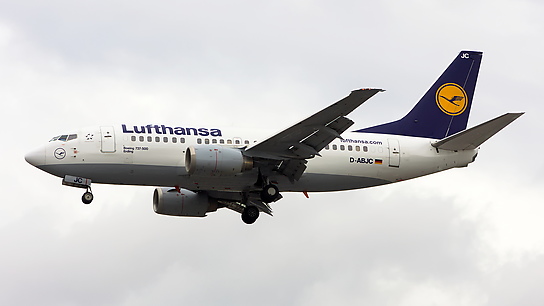 D-ABJC ✈ Lufthansa Boeing 737-530
