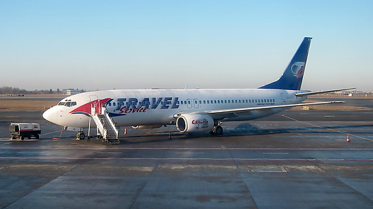 OK-TVD ✈ Travel Service Boeing 737-86N