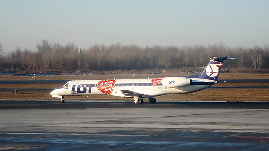 SP-LGO ✈ LOT Polish Airlines Embraer ERJ-145MP