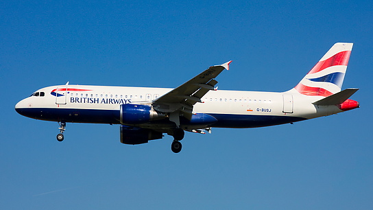 G-BUSJ ✈ British Airways Airbus A320-211