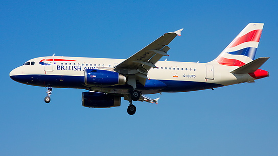G-EUPD ✈ British Airways Airbus A319-131