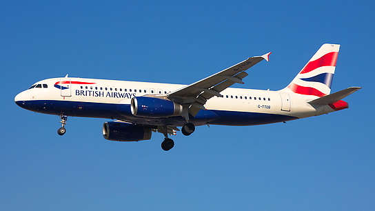 G-TTOB ✈ British Airways Airbus A320-232
