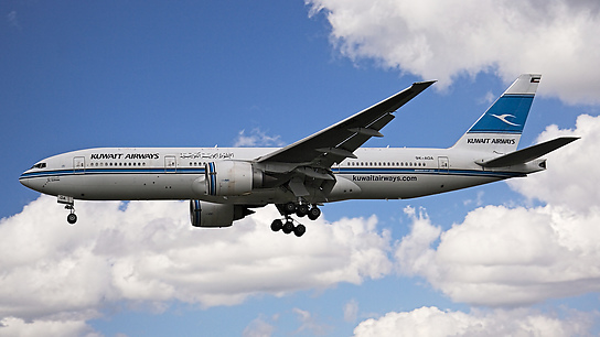 9K-AOA ✈ Kuwait Airways Boeing 777-269ER