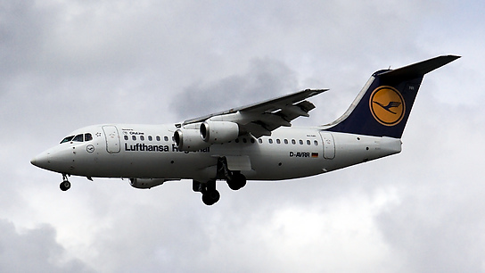 D-AVRR ✈ Lufthansa Regional British Aerospace Avro RJ85