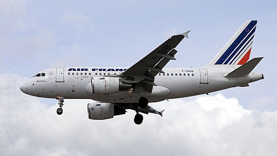 F-GUGB ✈ Air France Airbus A318-111