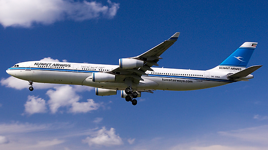 9K-ANA ✈ Kuwait Airways Airbus A340-313