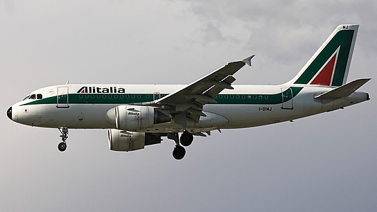 I-BIMJ ✈ Alitalia Airbus A319-112