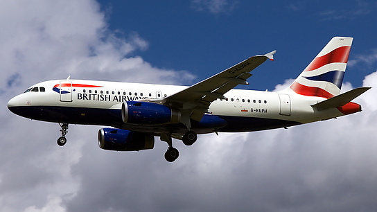 G-EUPH ✈ British Airways Airbus A319-131