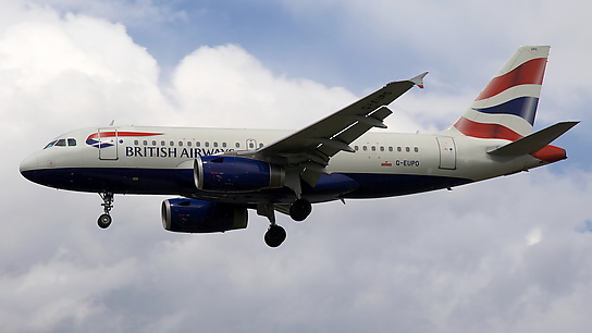 G-EUPO ✈ British Airways Airbus A319-132