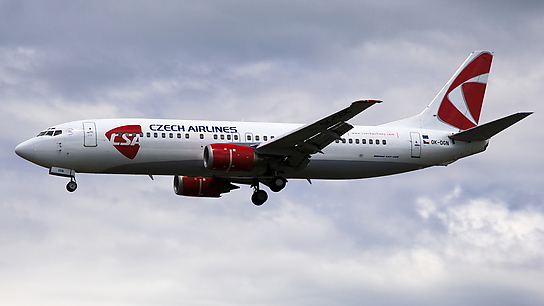 OK-DGN ✈ Czech Airlines Boeing 737-45S