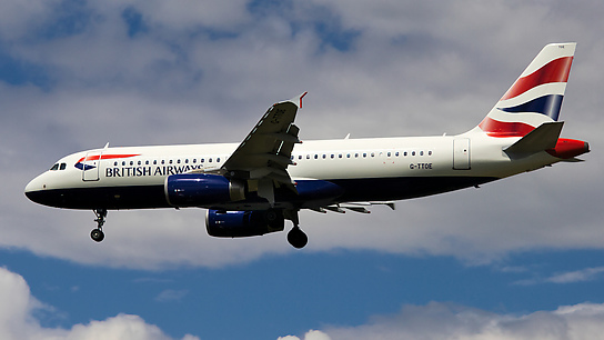 G-TTOE ✈ British Airways Airbus A320-232