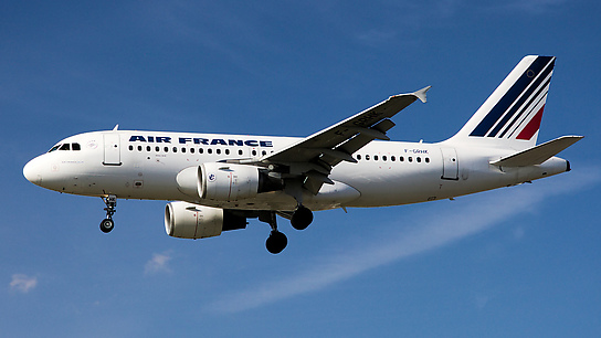 F-GRHK ✈ Air France Airbus A319-111