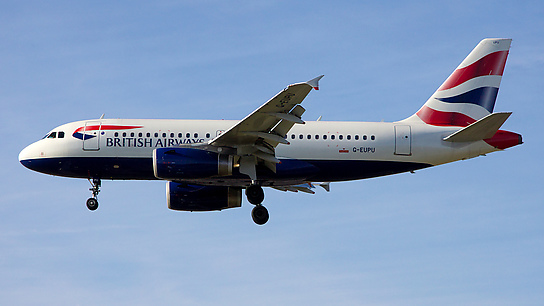 G-EUPU ✈ British Airways Airbus A319-131