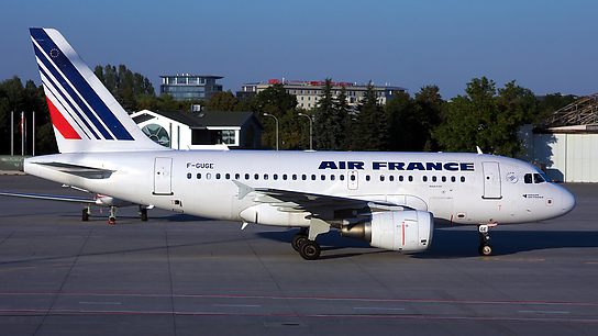 F-GUGE ✈ Air France Airbus A318-111