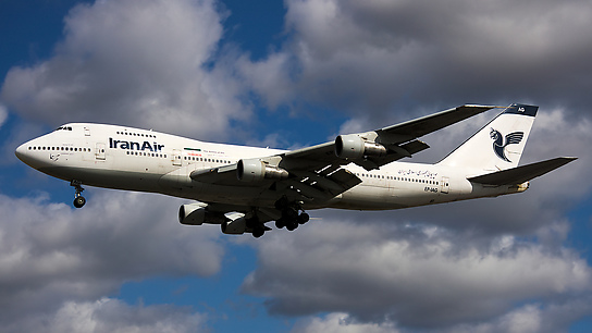 EP-IAG ✈ Iran Air Boeing 747-286B