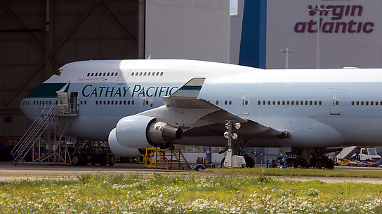 B-HKV ✈ Cathay Pacific Boeing 747-412
